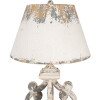Clayre & Eef 5LMC0032 Lampe de table Beige Gris Ø 40x79 cm E27-max 1x60W