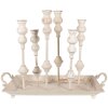 Clayre & Eef 65214 Chandelier blanc 55x26x43 cm