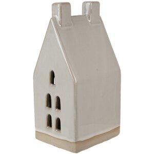 Clayre & Eef 6CE1591L Décoration Maison avec LED Beige 9x8x18 cm