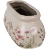 Clayre & Eef 6CE1602S Pot de fleurs pour lintérieur Rose Beige 18x7x7 cm