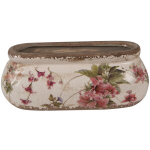 Clayre & Eef 6CE1603S Pot de fleurs pour...
