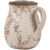 Clayre & Eef 6CE1616M Pichet décoratif Beige Rose 17x13x16 cm