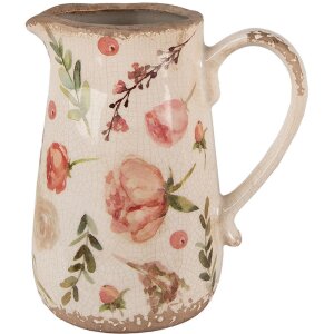 Clayre & Eef 6CE1624M Pichet décoratif Beige...