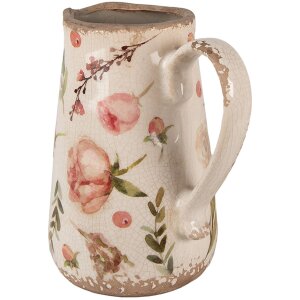 Clayre & Eef 6CE1624M Pichet décoratif Beige...
