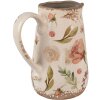 Clayre & Eef 6CE1624M Pichet décoratif Beige Rose 17x12x18 cm