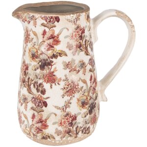 Clayre & Eef 6CE1651M Pichet décoratif Beige...