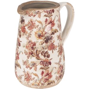 Clayre & Eef 6CE1651M Pichet décoratif Beige...