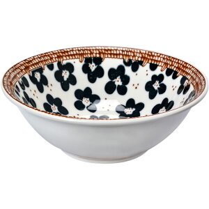 Clayre & Eef 6CEBO0064 Bol de soupe blanc noir...