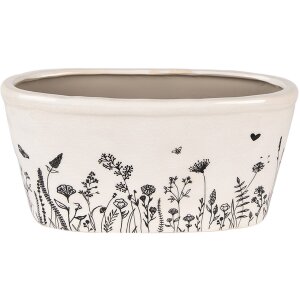 Clayre & Eef 6CEFAF0003M Pot de fleurs pour...