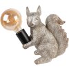 Clayre & Eef 6LMP770 Lampe de table argent 24x12x25 cm E27/max 1x60W style campagnard