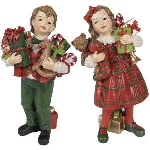 Clayre & Eef 6PR3920 Décoration Enfants Rouge,...