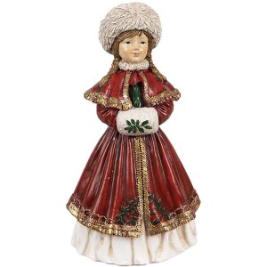 Clayre & Eef 6PR3943 Décoration fille rouge...