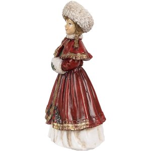 Clayre & Eef 6PR3943 Décoration fille rouge...