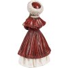 Clayre & Eef 6PR3943 Décoration fille rouge 9x7x17 cm