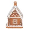Clayre & Eef 6PR3974 Décoration Maison avec LED Marron 13x13x18 cm- 3xAAA