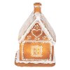 Clayre & Eef 6PR3974 Décoration Maison avec LED Marron 13x13x18 cm- 3xAAA