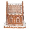 Clayre & Eef 6PR3975 Décoration Maison avec LED Marron 15x12x17 cm- 3xAAA