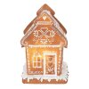 Clayre & Eef 6PR3975 Décoration Maison avec LED Marron 15x12x17 cm- 3xAAA