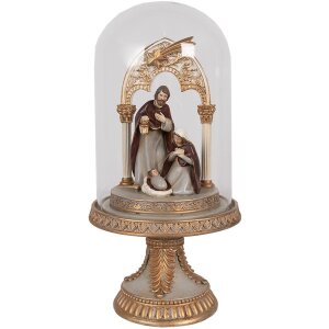 Clayre & Eef 6PR4947 Cloche en verre Déco...
