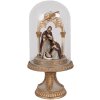 Clayre & Eef 6PR4947 Cloche en verre Déco Couleur or Ø 14x29 cm