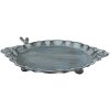 Clayre & Eef 6Y4832 Mangeoire pour oiseaux bleu fer 37x29x5/7 cm