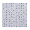 Clayre & Eef BRB43 Serviettes Coton Set de 6 Beige, Bleu 40x40 cm