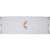 Clayre & Eef BSLC64 Chemin de table Beige Marron 50x140 cm Coton Lapin Campagne