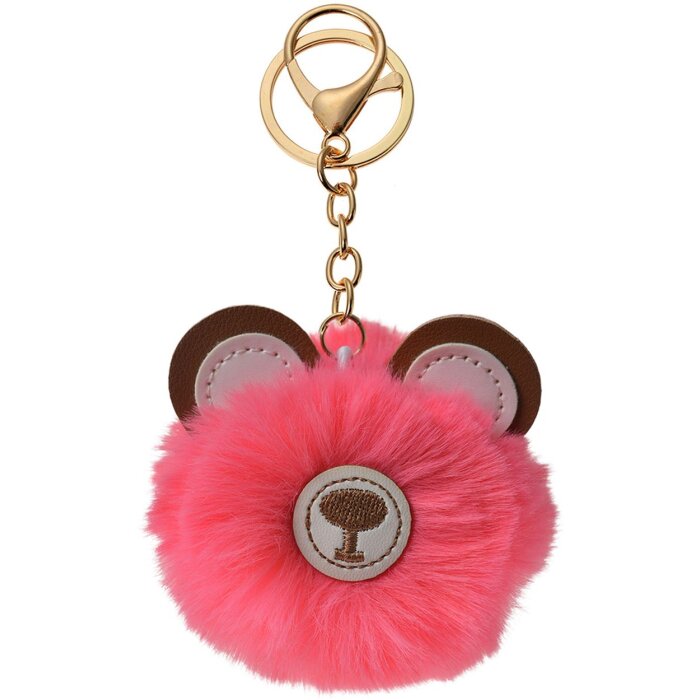 Juleeze JZKC0082 Porte-clés Ours rose