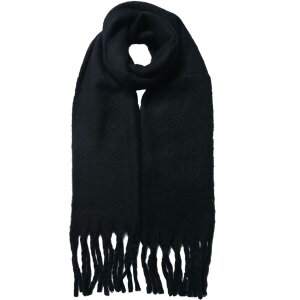 Juleeze JZSC0794Z Écharpe Femme Noir 38x200 cm