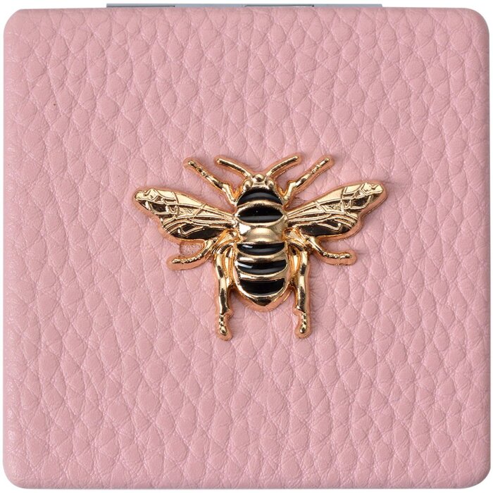 Juleeze JZSP0007P Miroir à main rose 6x6 cm