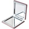 Juleeze JZSP0007P Miroir à main rose 6x6 cm