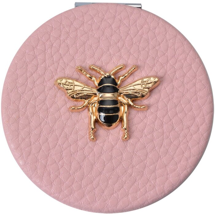 Juleeze JZSP0008P Miroir à main rose Ø 6 cm