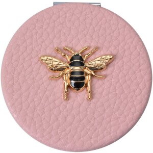 Juleeze JZSP0008P Miroir à main rose Ø 6 cm