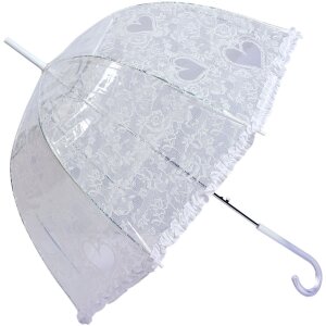 Juleeze JZUM0063 Parapluie adulte blanc 60 cm