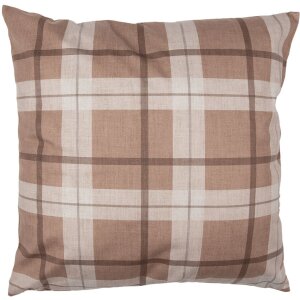 Clayre & Eef NWV21 Housse de coussin beige avec cerf...