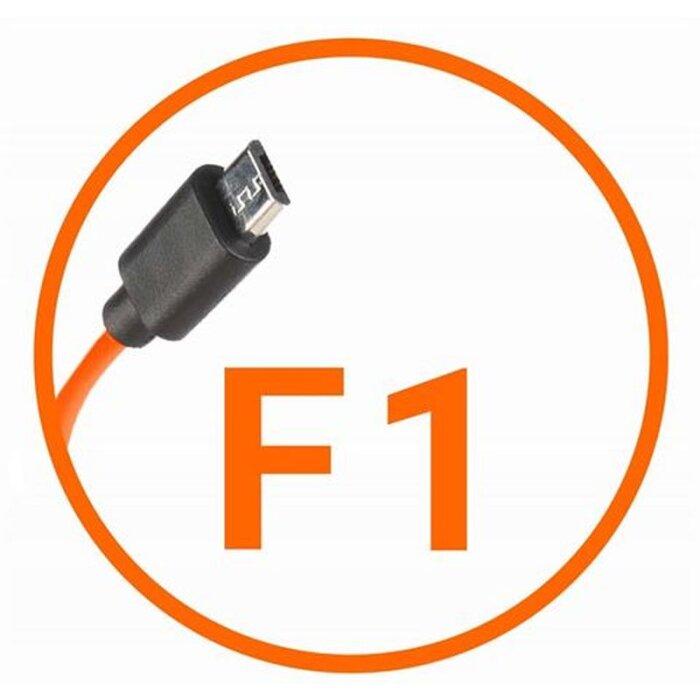 Miops Câble de connexion pour appareil photo Fujifilm F1 Orange