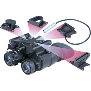 AGM NVG50 ECHO Vision nocturne tactique phosphore blanc 51 degrés 20h