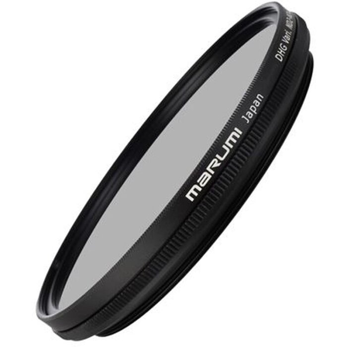 Marumi DHG Filtre gris variable ND2-ND400 55 mm Réduction de lumière 1-8 arrêts