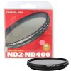 Marumi DHG Filtre gris variable ND2-ND400 55 mm Réduction de lumière 1-8 arrêts