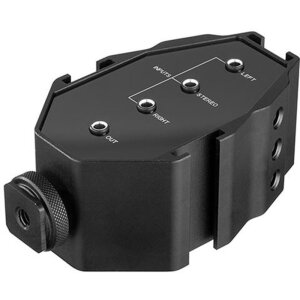 Boya BY-MP4 Adaptateur audio pour smartphone DSLR caméscope 3 sabots de montage