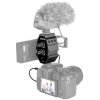 Boya BY-MP4 Adaptateur audio pour smartphone DSLR caméscope 3 sabots de montage