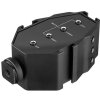 Boya BY-MP4 Adaptateur audio pour smartphone DSLR caméscope 3 sabots de montage