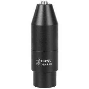 Boya 35C-XLR Pro Adaptateur TRS vers XLR 3.5mm noir