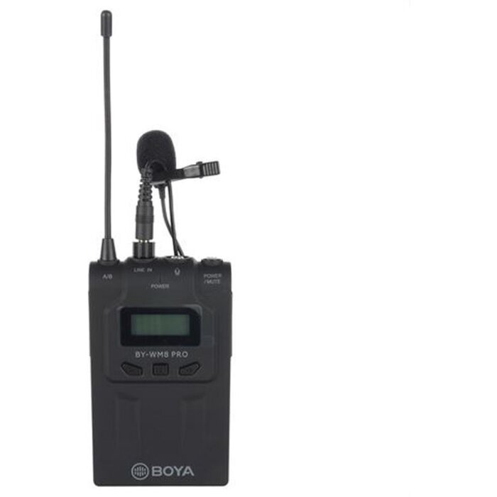 Boya BY-TX8 Transmetteur sans fil BY-WM8 Pro Microphone Lavalier Omnidirectionnel