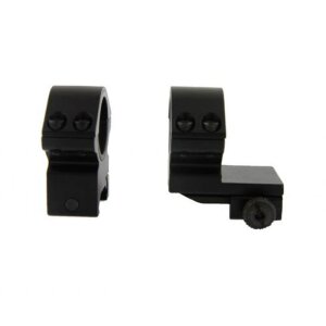 Kit de montage de cône 25-30mm Support de bague en double T Noir
