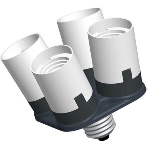 Falcon Eyes support de lampe AD-4E27 1 à 4 douille de lampe