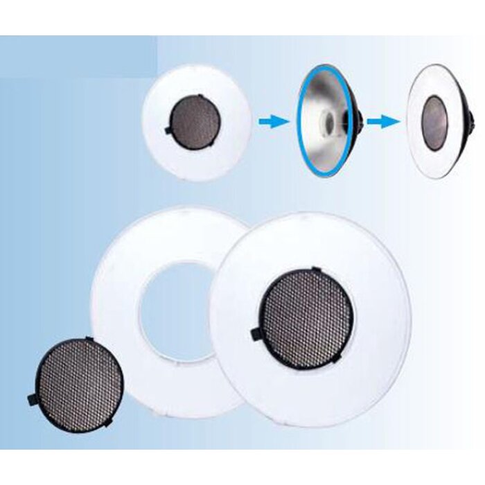 Falcon Eyes Diffuseur + nid dabeille CDH-68-3 pour SR-68T