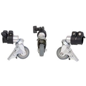 Falcon Eyes Roues pivotantes PCA-22M 3 pcs. pour pied de...