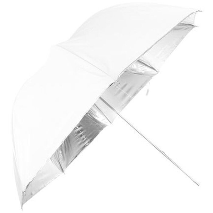 Falcon Eyes Parapluie réflecteur UR-32S argent-blanc 80 cm