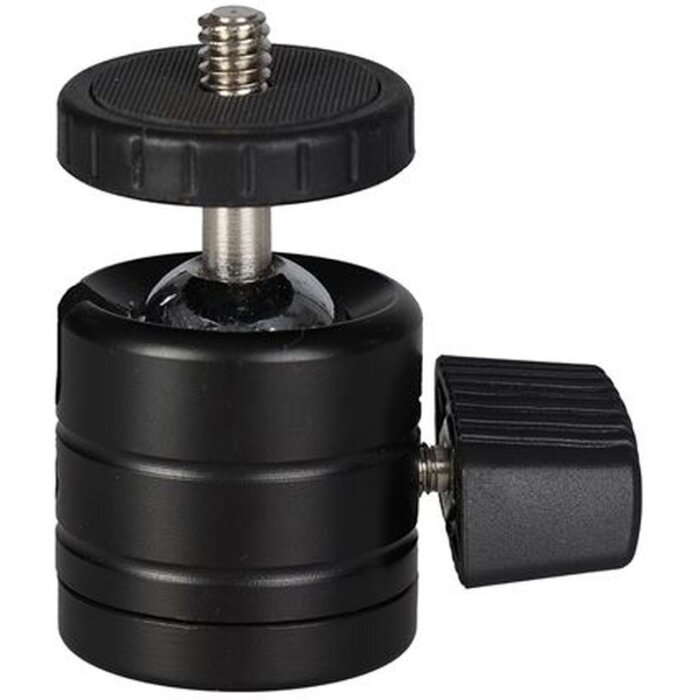Falcon Eyes Mini rotule ball noire MPH-2 1/4" et 3/8" filetage